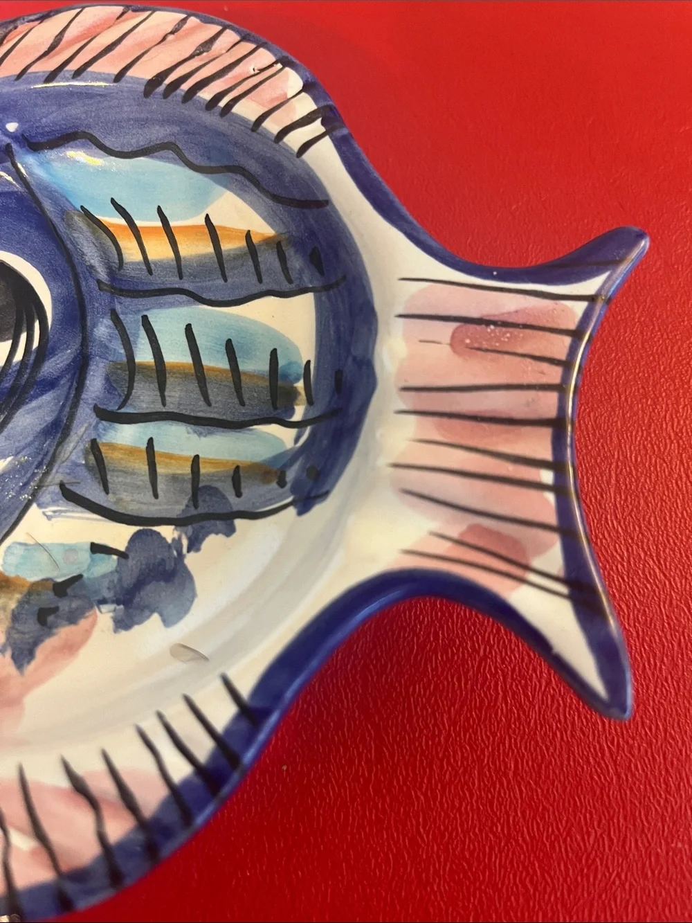 VIETRI ITALY SOLIMENE FISH 6